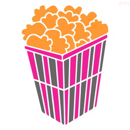 R781_Popcorn Wall Stencil