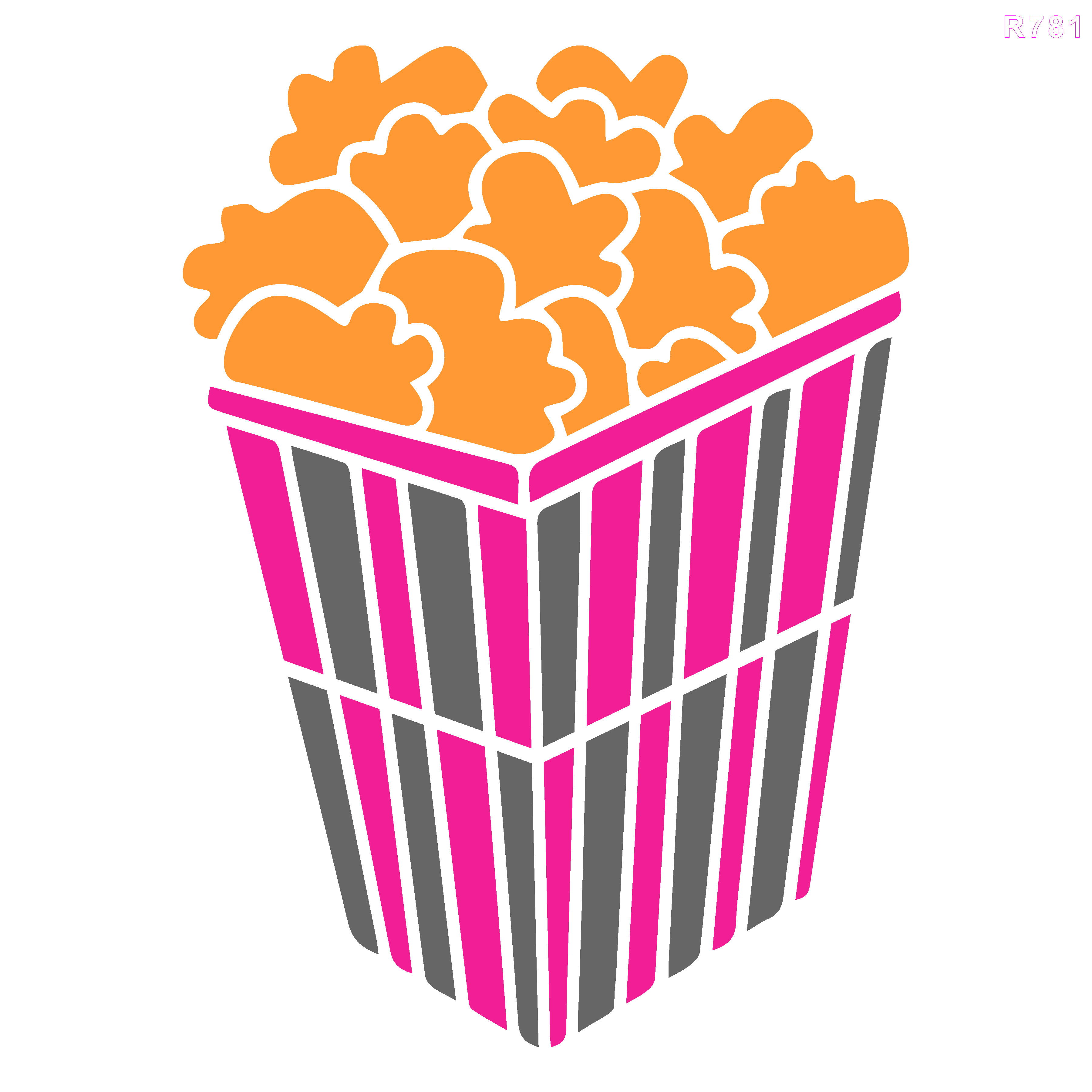 R781_Popcorn Wall Stencil