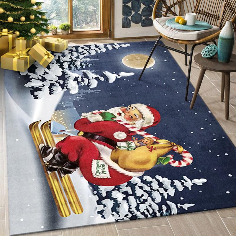 Merry Christmas Doormat Decorative Xmas Holiday Front Door Mat_2