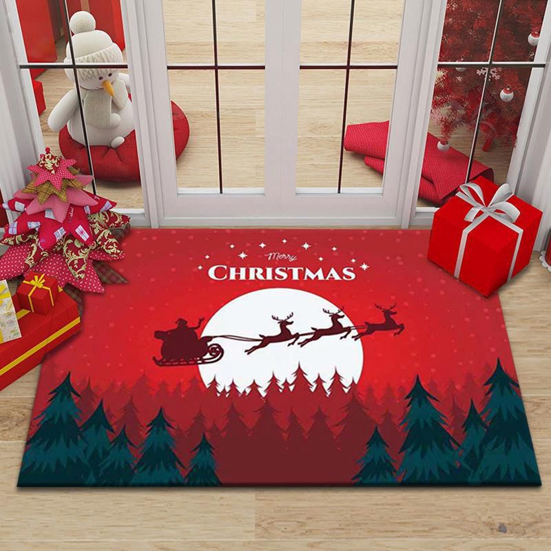Merry Christmas Doormat Decorative Xmas Holiday Front Door Mat_6