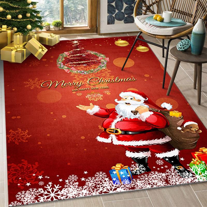 Merry Christmas Doormat Decorative Xmas Holiday Front Door Mat_3