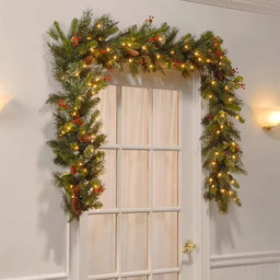 Multifunctional Christmas Predecorated Garland