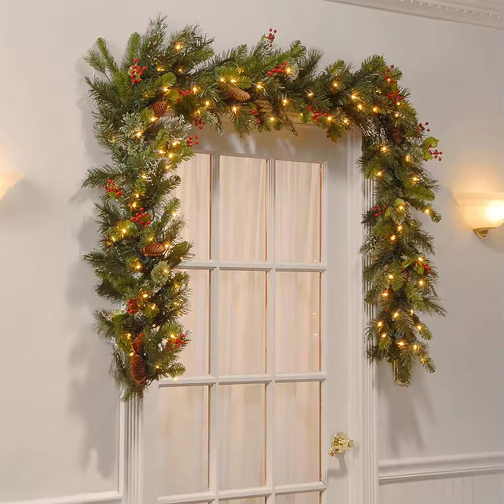 Multifunctional Christmas Predecorated Garland_1