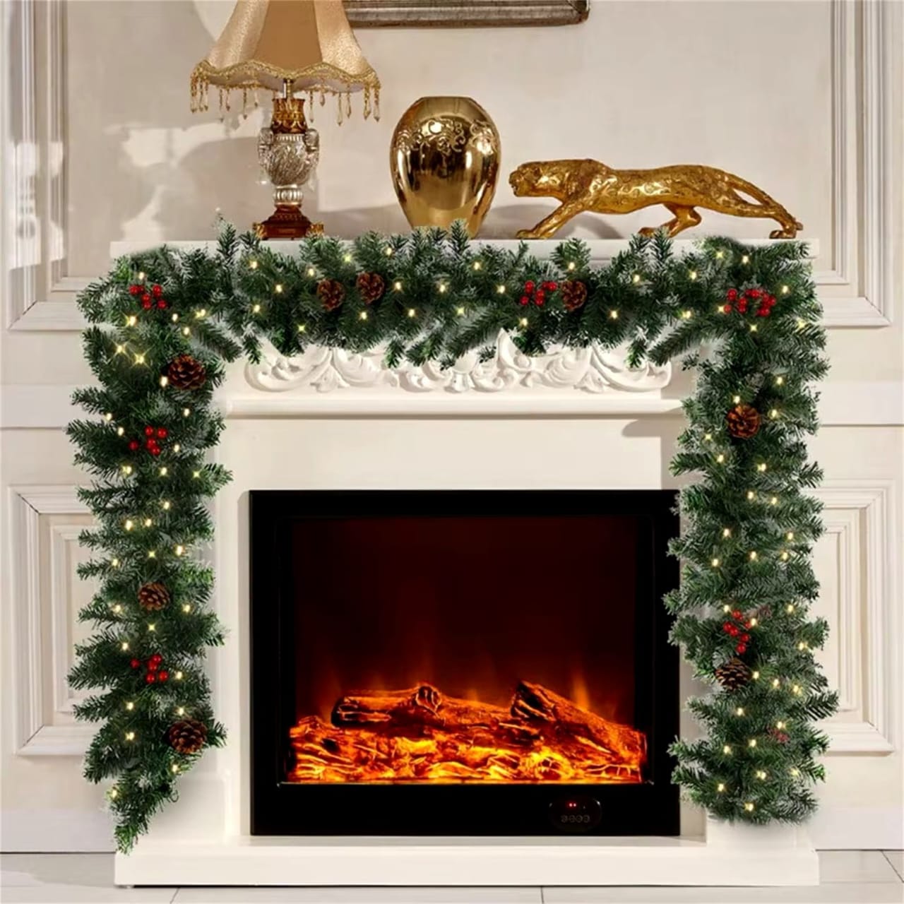 Multifunctional Christmas Predecorated Garland_5