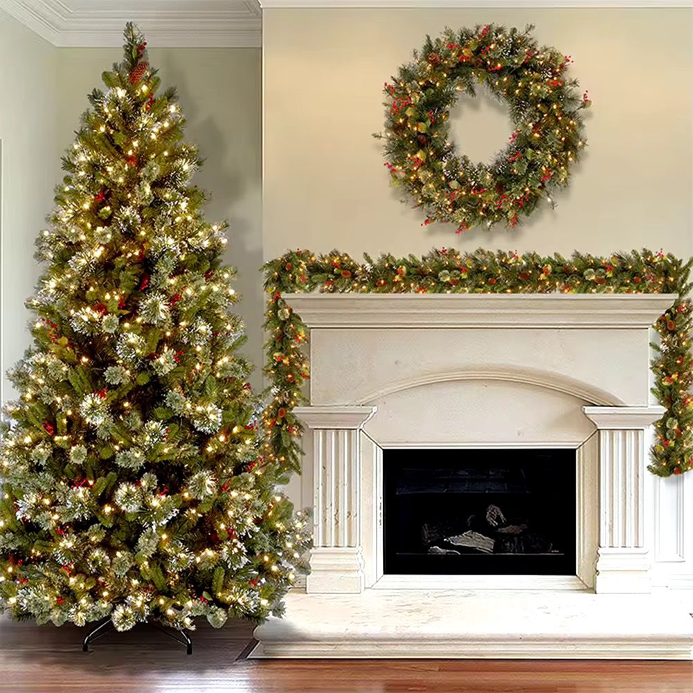 Multifunctional Christmas Predecorated Garland_7