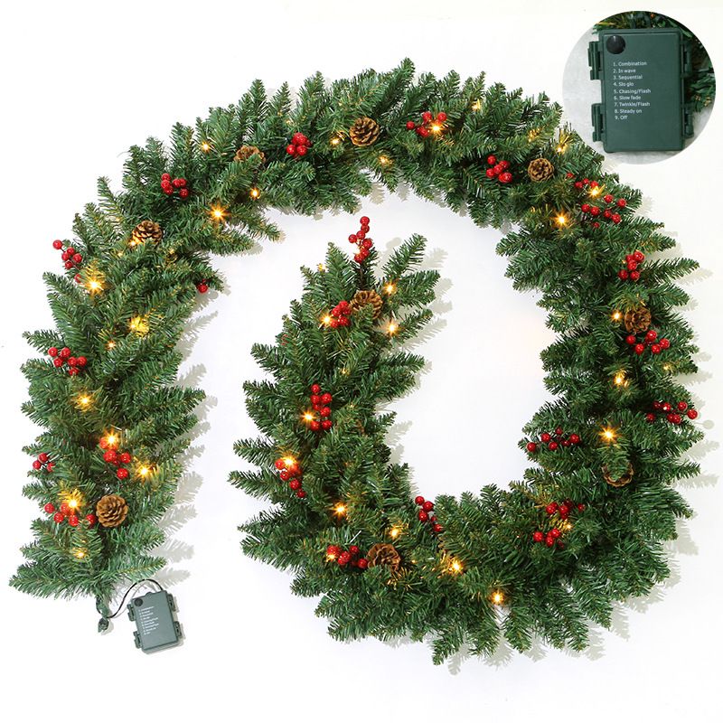 Multifunctional Christmas Predecorated Garland_4