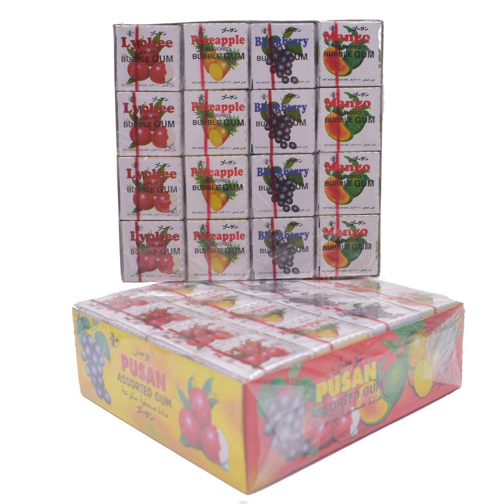 PUSAN ASSORTED GUM 144GM_0