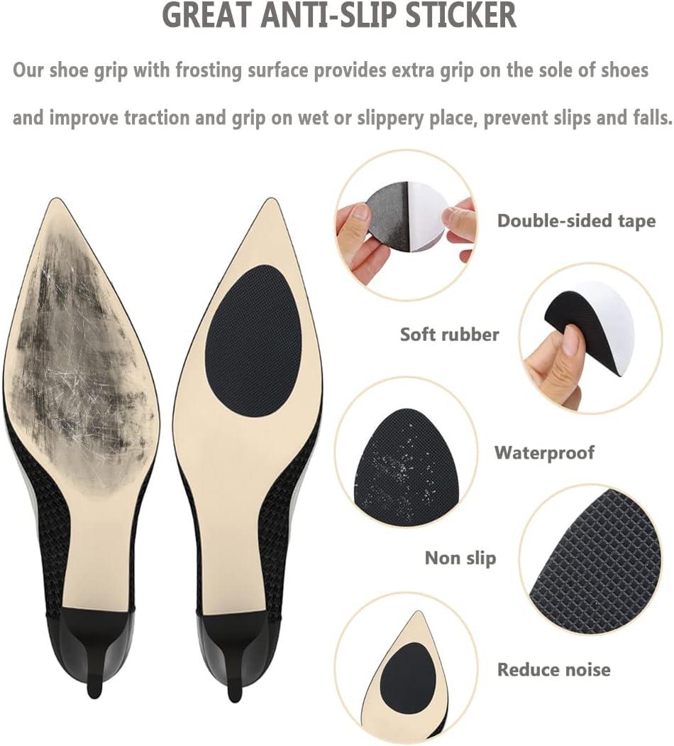 Shoe sole anti slip adhesive rubber stickers _5