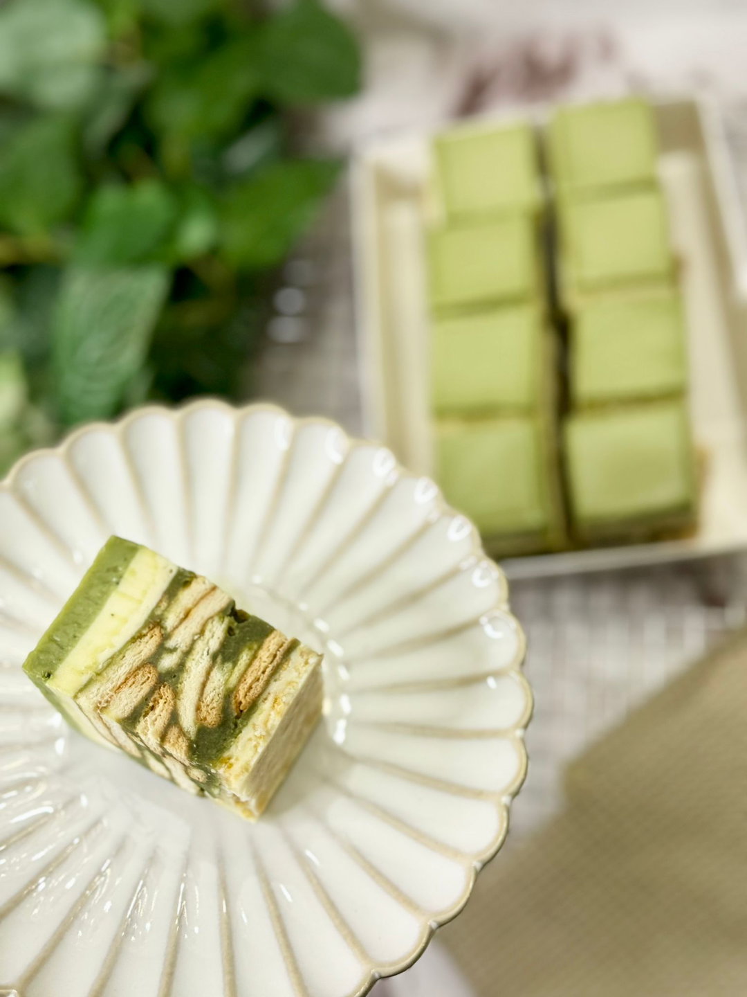 Kek Batik Matcha