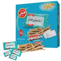 SHARAWI CHEWING GUM LICORICE 100*2PCS