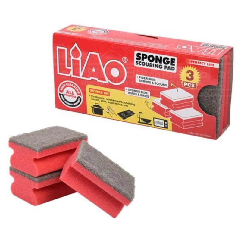 LIAO SPONGE SCUARING PAD 3PACK_0