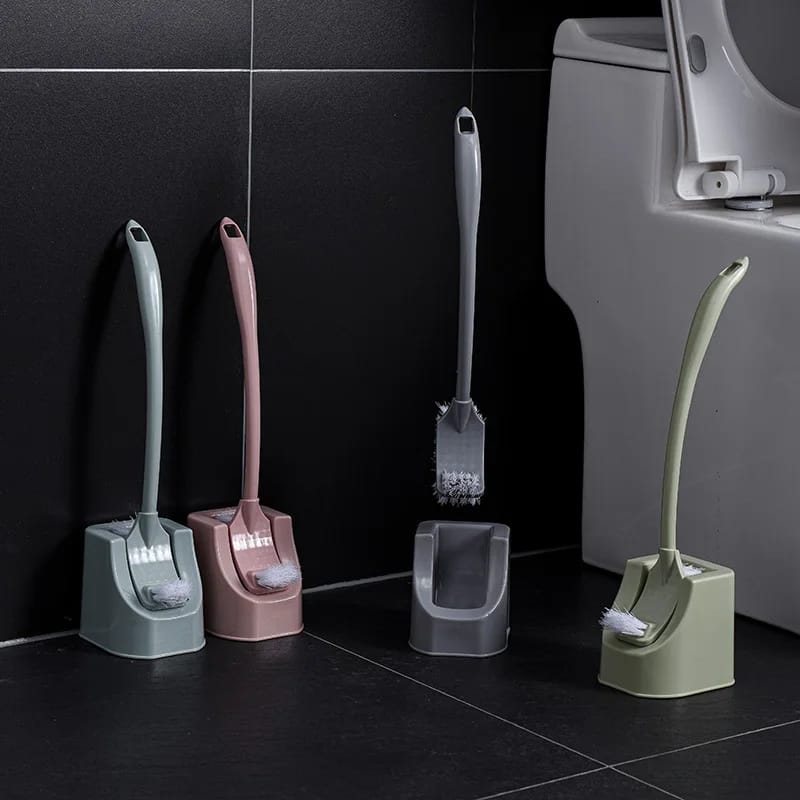 Toilet No Dead Corner Toilet Brush Set Cleaning Brush_0