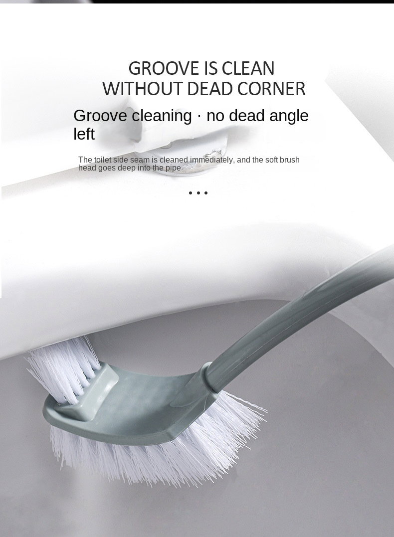 Toilet No Dead Corner Toilet Brush Set Cleaning Brush_6
