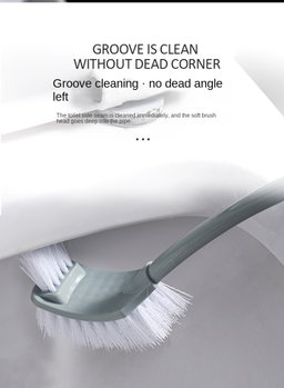 Toilet No Dead Corner Toilet Brush Set Cleaning Brush