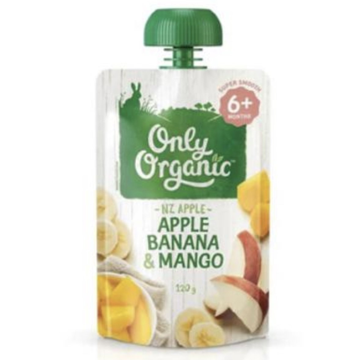 Only Organic  APPLE BANANA & MANGO 6+_0