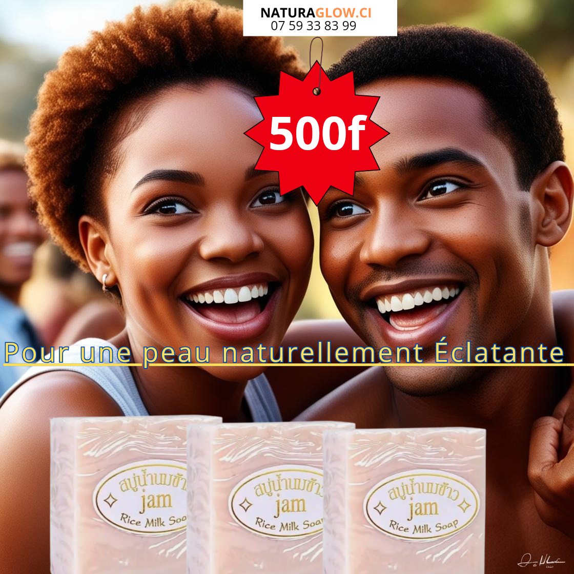 Savon Jam au riz _0