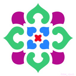 R894_Tiles Wall Stencil