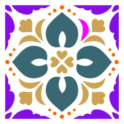 R898_Tiles Wall Stencil
