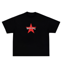 Money never cheats. Black oversized tee.