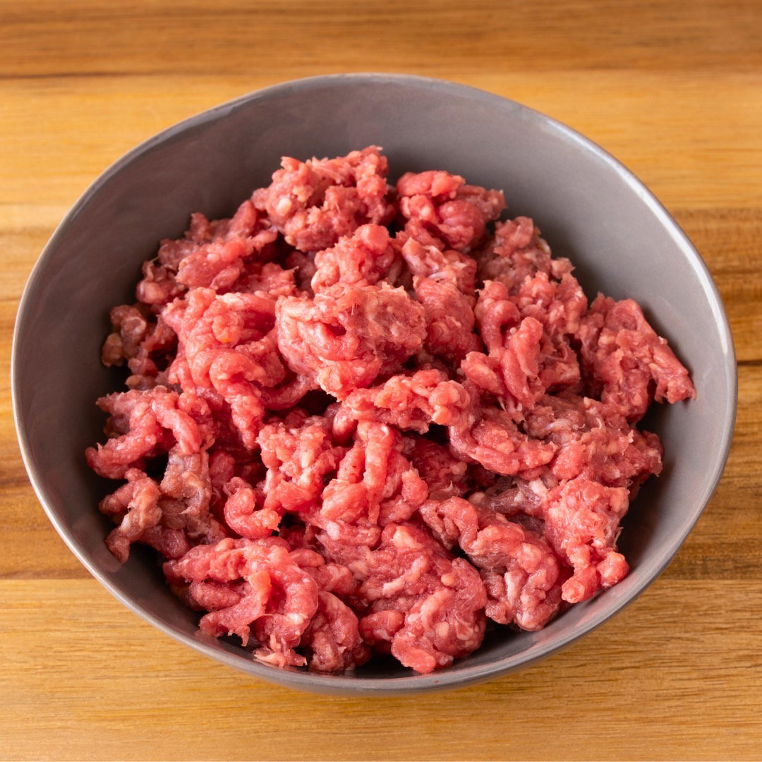 Frozen minced beef