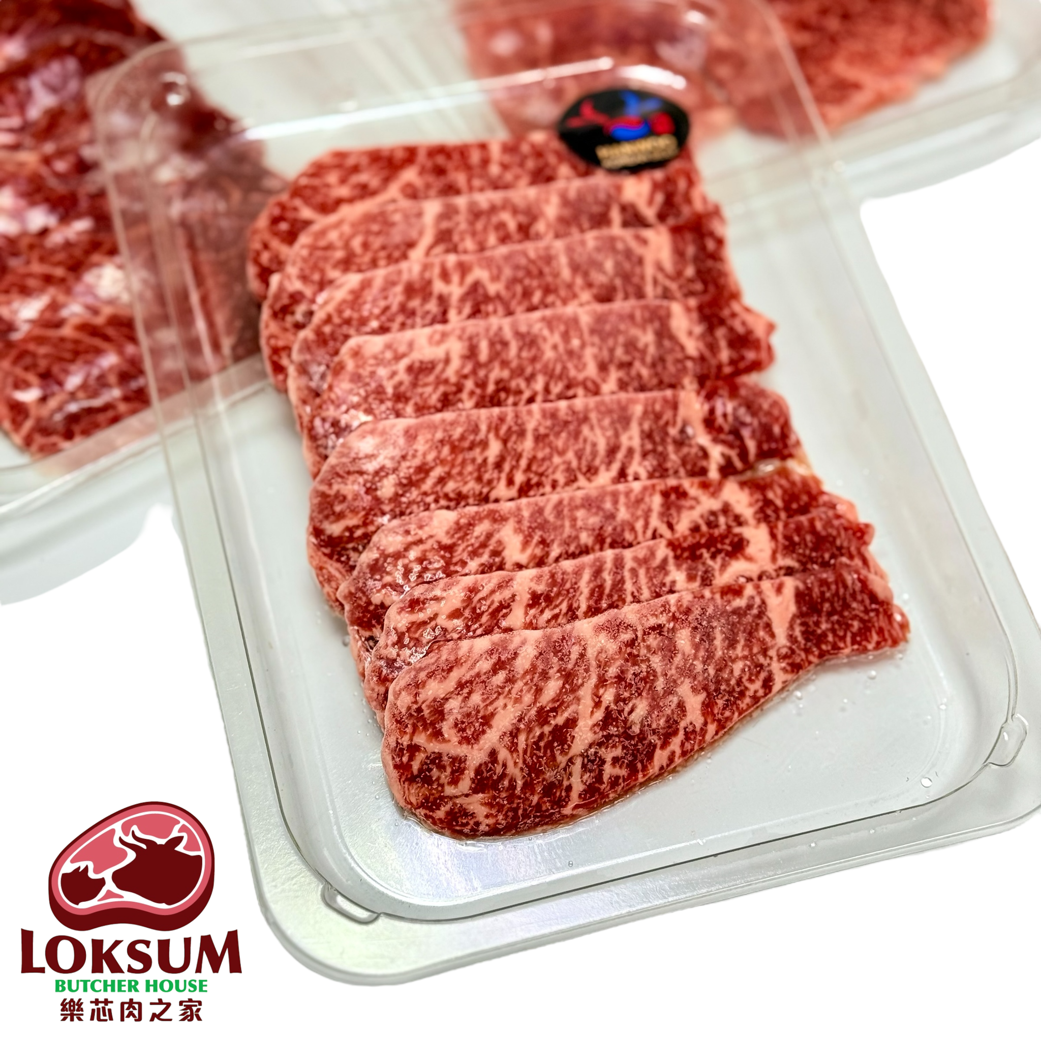 頂級韓國1++純種韓牛D Rump(臀腰肉)5mm 燒肉片 Premium Korean 1++ D Rump Yakiniku Sliced_1