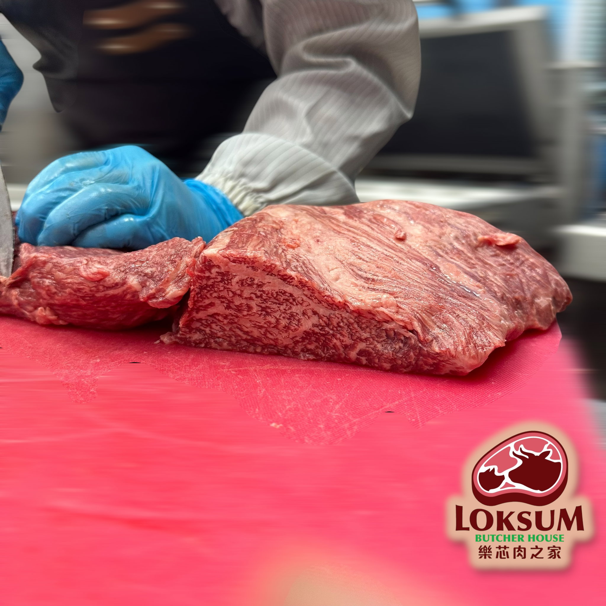 頂級韓國1++純種韓牛D Rump(臀腰肉)5mm 燒肉片 Premium Korean 1++ D Rump Yakiniku Sliced_5