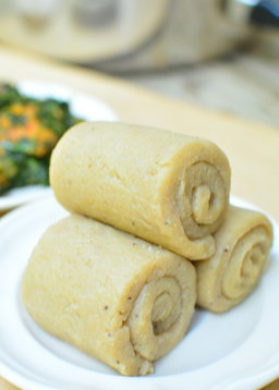 Plantain fufu