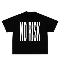 NO RISK NO STORY Oversized tee.