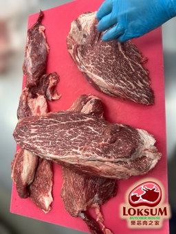 頂級韓國1++純種韓牛內側板肉牛粒 Premium Korean 1++ Beef Knuckle Cubes