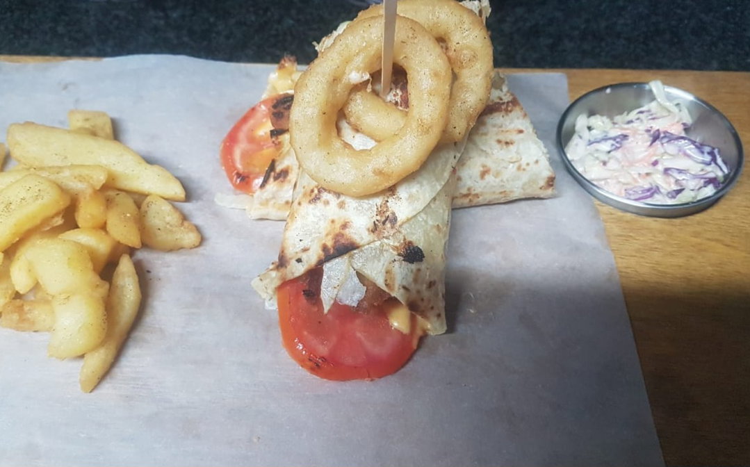 Medium Roti Chicken Wrap