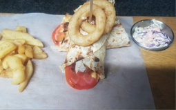 Medium Roti Chicken Wrap