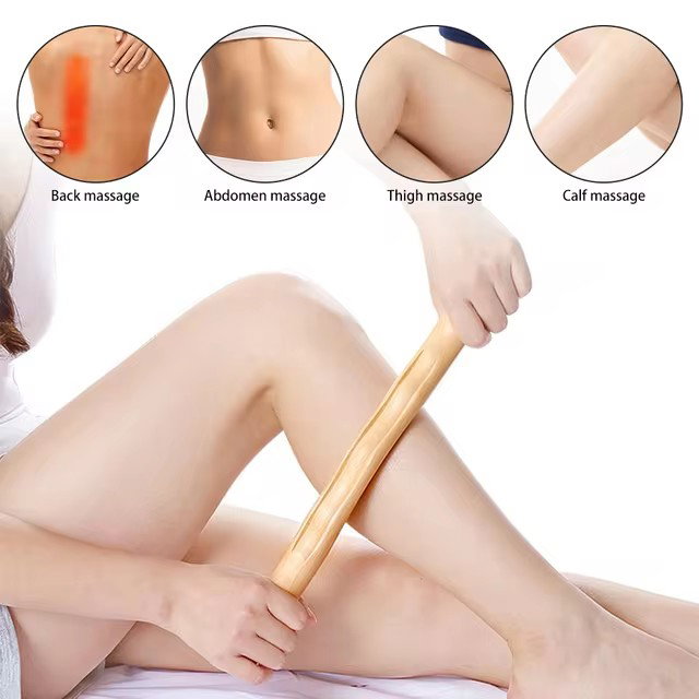 Wooden Gua Sha Stick Body Massage Tool _2