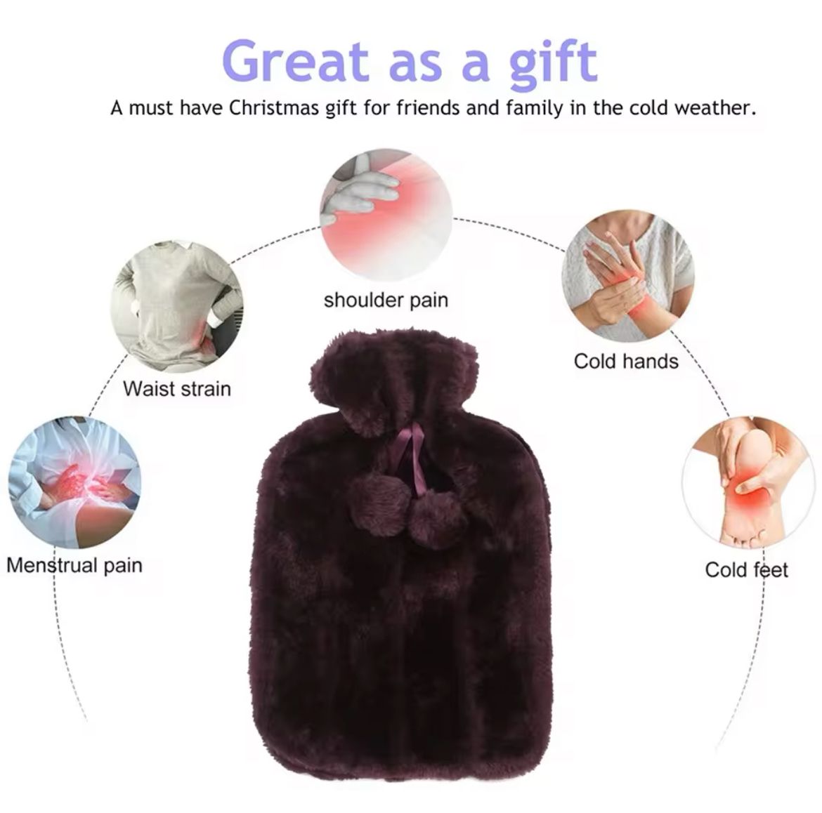Hot water bottle with faux fleece_3