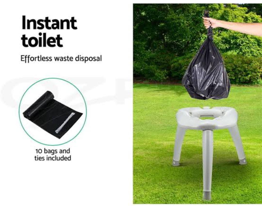 Portable  Camping Toilet with Bags _1