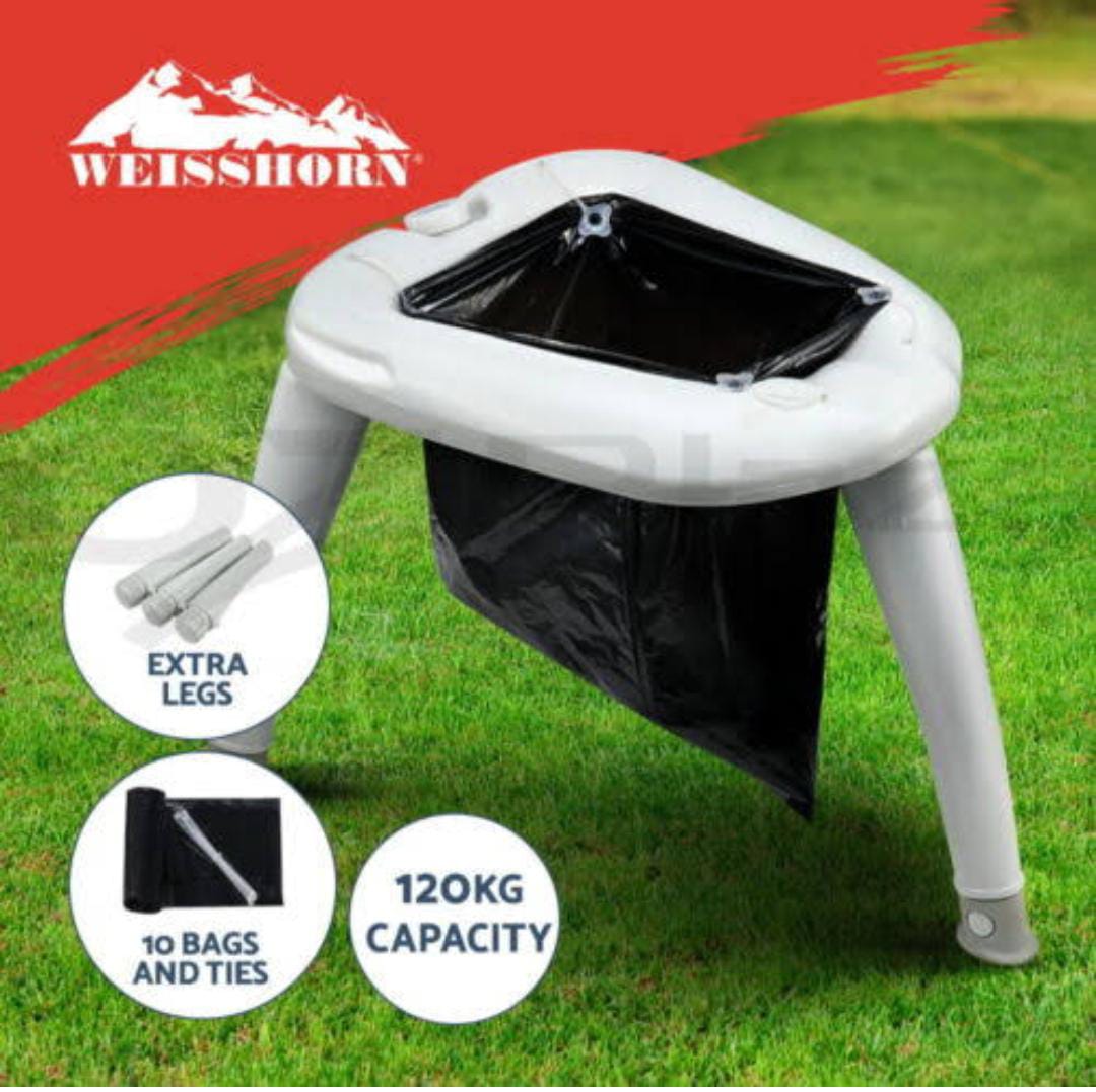 Portable Camping Toilet with Bags