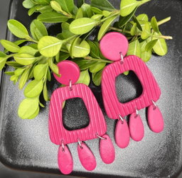 Wild Orchid Dangles