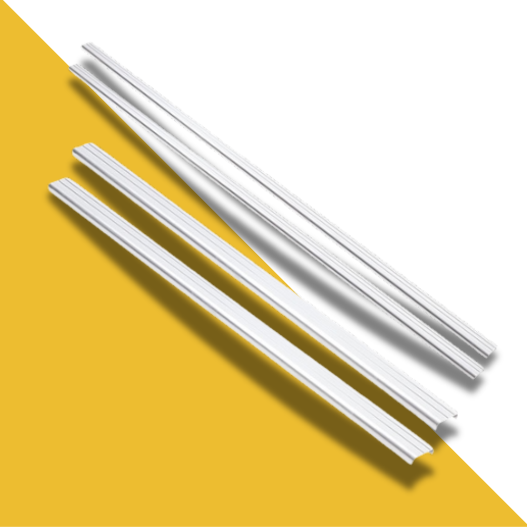 Aluminium bad cut (4 peças)