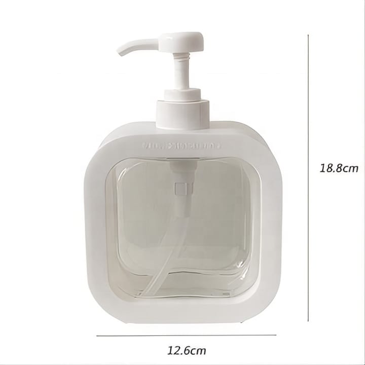 Black / White Shampoo bottle 300ml &  500ml _2