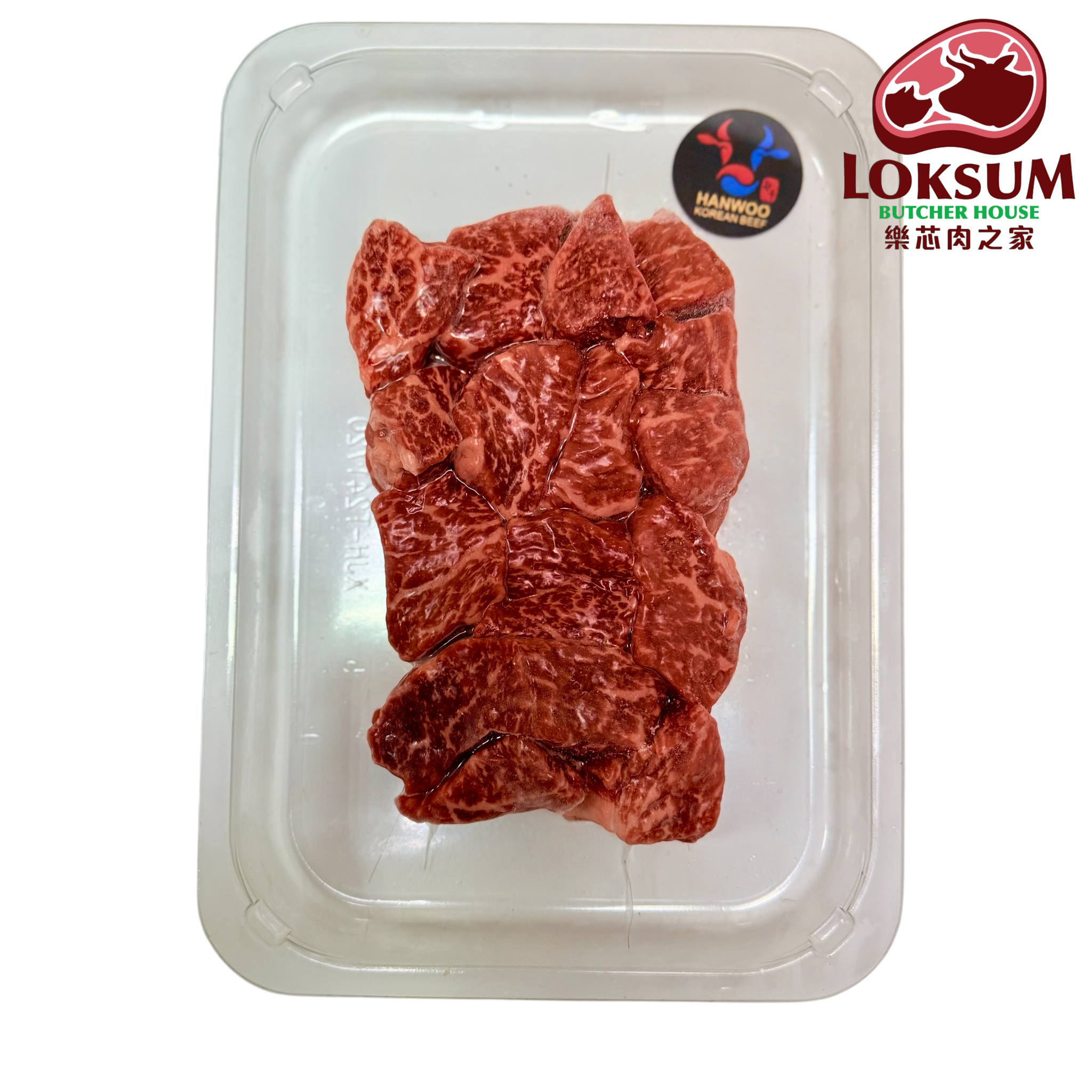 頂級韓國1++純種韓牛內側板肉牛粒 Premium Korean 1++ Beef Knuckle Cubes_0