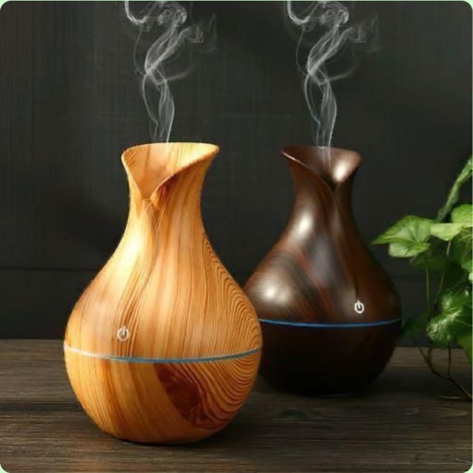 Wooden Ultrasonic Humidifier/Diffuser_0