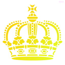 R592_Crown Wall Stencil