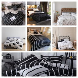Luxury Nordic style Cotton Microfiber Duvet cover set