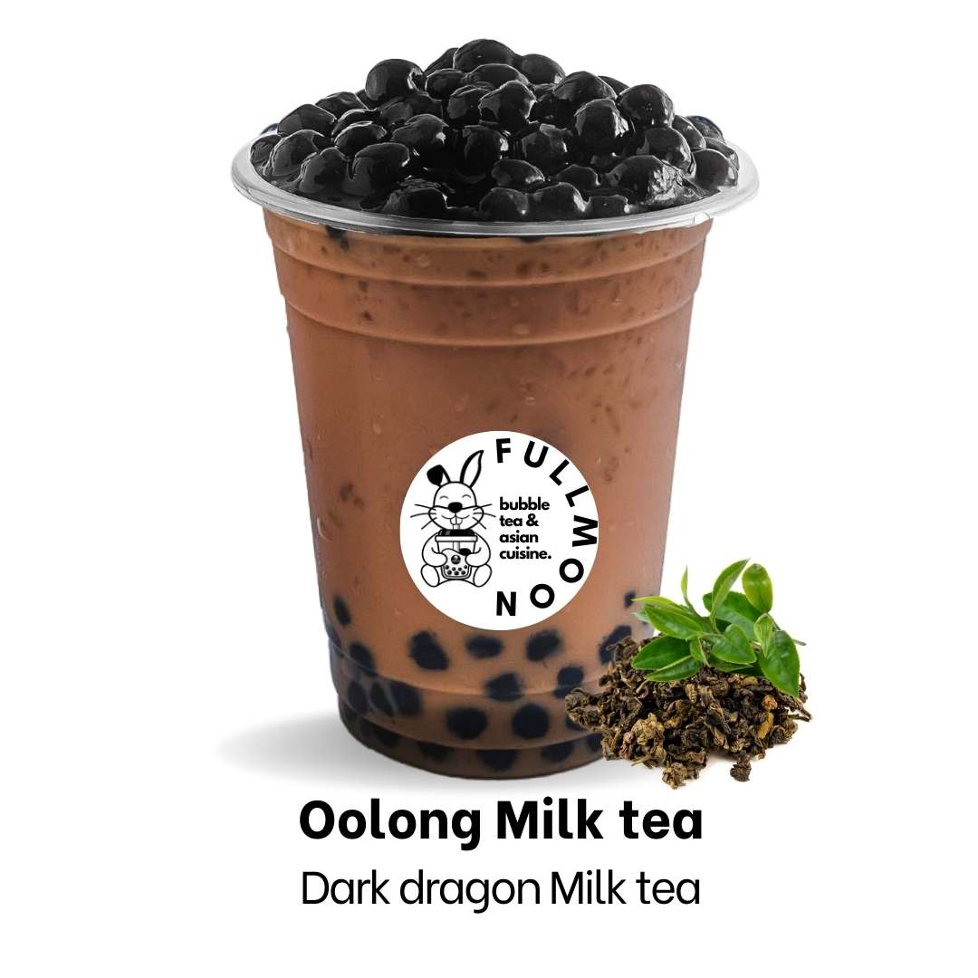 Oolong milk bubble tea