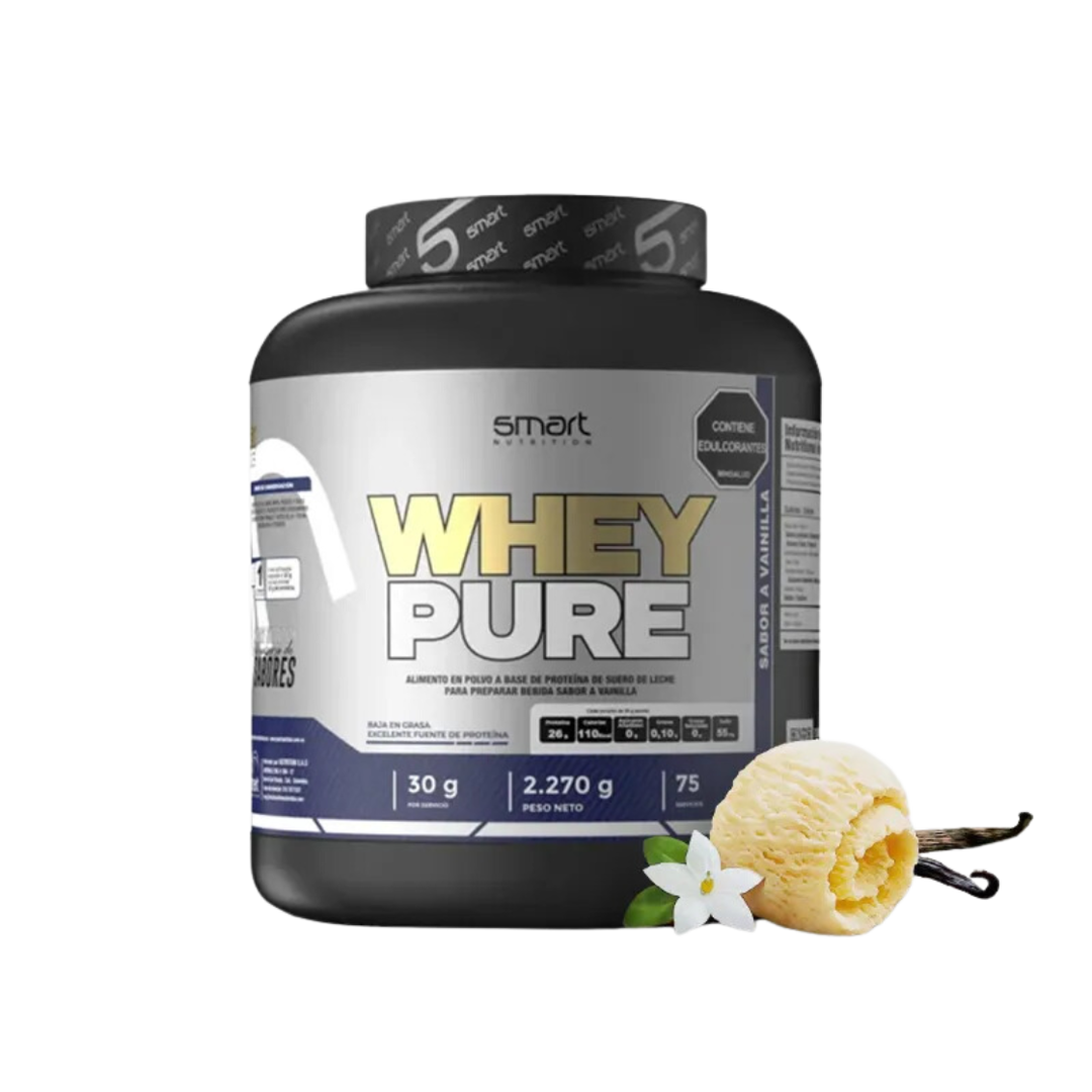 Whey Pure vainilla 5lbs SMART NUTRITION