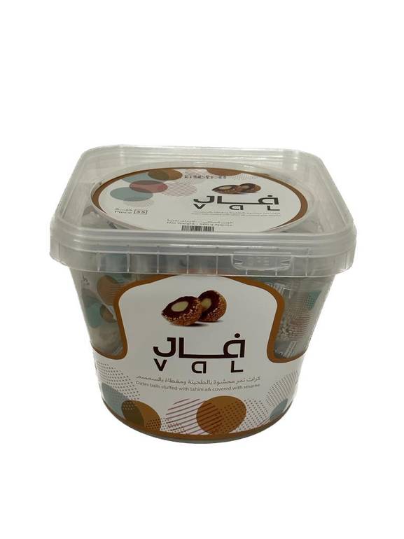 VAL DATES BALLS W/TAHINI AND SESAME 500G_0
