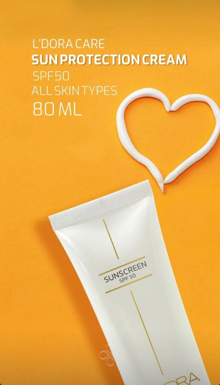 L'DORA CARE SUN PROTECTION CREAM SPF50 (80ml)_0