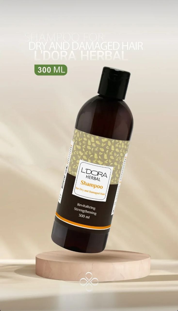 L'DORA HERBAL SHAMPOO FOR DRY AND DAMAGED HAIR, 300ml_0