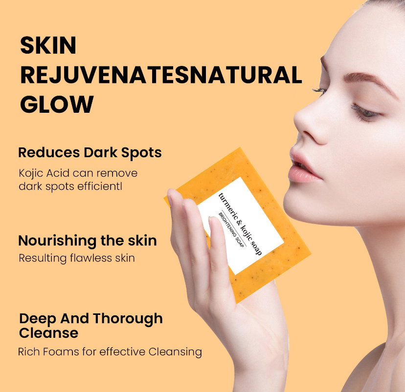 Turmeric,Kojic acid &lemon bar soap_3