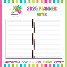 2026 Monthly Planner Notebook
