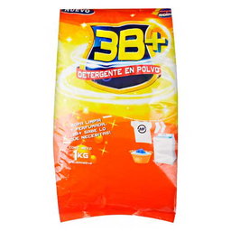 DETERGENTE EN POLVO 3B+ 1KG 
